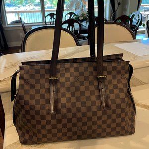 Louis Vuitton Chelsea Damier Ebene Large Bag